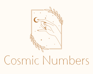 Cosmos Nail Salon logo design