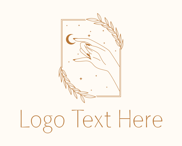 Tarot - Cosmos Nail Salon logo design