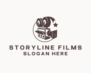 Documentary - Cinema Film Camera logo design