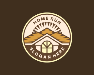 Home Roof Renovation logo design