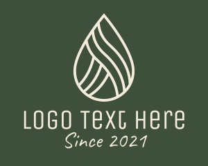 Essential Oil - Spa Healing Oil logo design