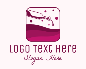 Vineyard - Winery Wine Cellar logo design