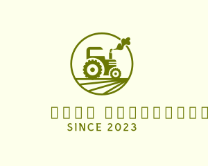 Plower - Tractor Farm Crop logo design