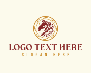 Zodiac - Horse Chinese Zodiac logo design