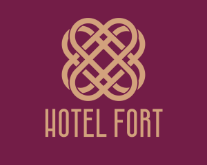 Elegant Ornament Hotel  logo design