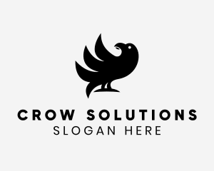 Bird Crow Aviary  logo design