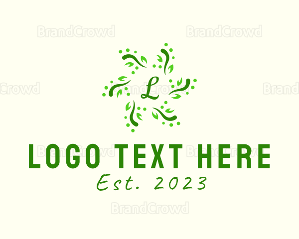 Natural Leaf Decor Logo
