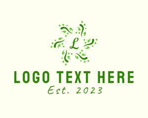 Environment Friendly - Natural Leaf Decor logo design