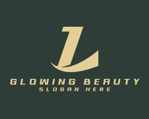 Luxury Swoosh Firm Letter L Logo