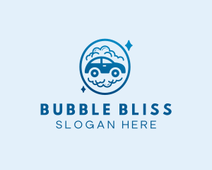 Bubble - Car Bubble Washing logo design