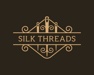 Needlecraft Thread Stitching logo design