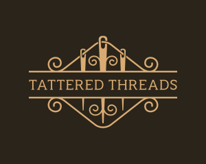 Needlecraft Thread Stitching logo design