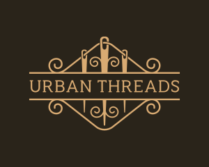 Needlecraft Thread Stitching logo design