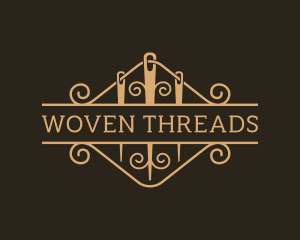 Needlecraft Thread Stitching logo design