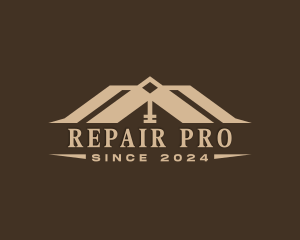 Roofing Construction Repair logo design