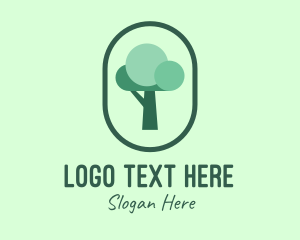 Farming - Tree Planting Organic logo design
