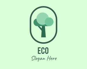 Farm - Tree Planting Organic logo design