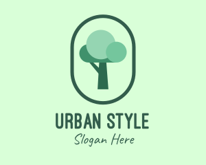 Eco - Tree Planting Organic logo design