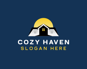 Accommodation - Housing Property Roof logo design