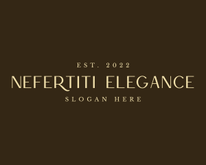 Gold Elegant Style logo design