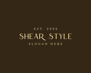 Gold Elegant Style logo design