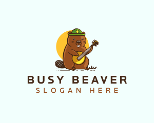 Beaver Banjo Park logo design