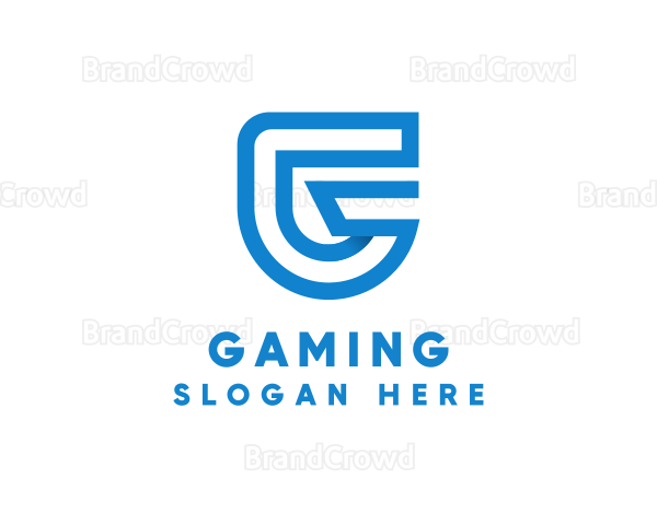 Shield Outline Letter G Logo
