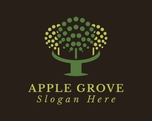 Fruit Tree Orchard Farm logo design
