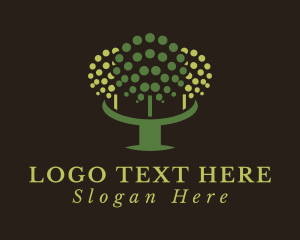 Leaf - Fruit Tree Orchard Farm logo design
