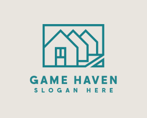 Modern - Community House Builder logo design