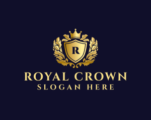 Crown Royal Shield logo design