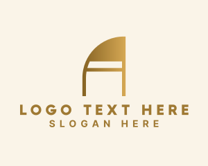 Golden - Art Deco Architecture Studio logo design