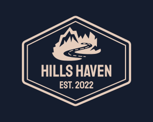 Mountain Outdoor Travel logo design