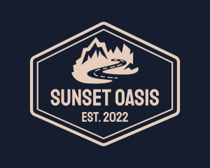 Mountain Outdoor Travel logo design