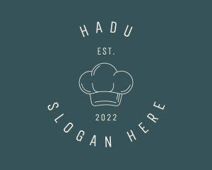 Chef Hat Cuisine Logo