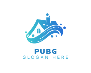 Water - House Water Splash logo design