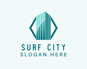 Elegant City Skyscraper logo design