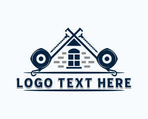 Remodeling - Carpentry Builder Tools logo design