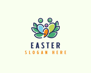 Colorful - Colorful Family Wreath logo design