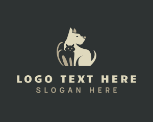 Veterinary - Dog Cat Animal Rescue logo design