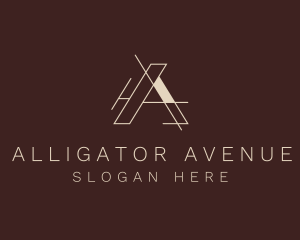 Luxury Apparel Letter A  logo design