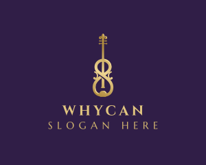 String Instrument - Luxury Music Violin logo design