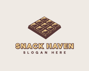 Chocolate Bar Candy logo design