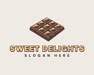 Chocolate Bar Candy logo design