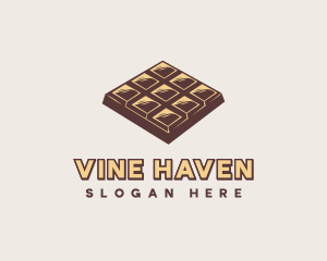 Chocolate Bar Candy logo design