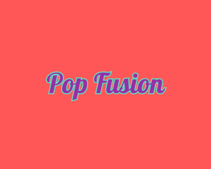 Pop - Stylish Retro Pop Art logo design