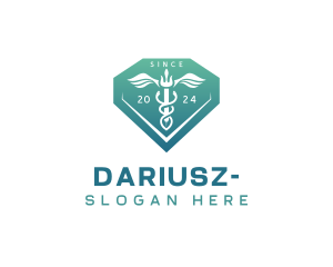 Nursing - Nursing Medical Caduceus logo design