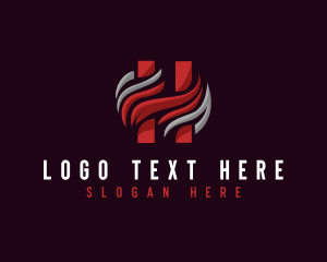 Events - Abstract Gaming Letter H logo design