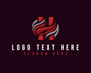 Team - Abstract Gaming Letter H logo design