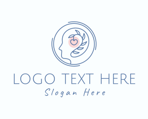 Thinking - Human Mental Care logo design